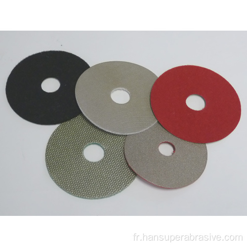 Disques de pondiques abrasifs diamants flexibles